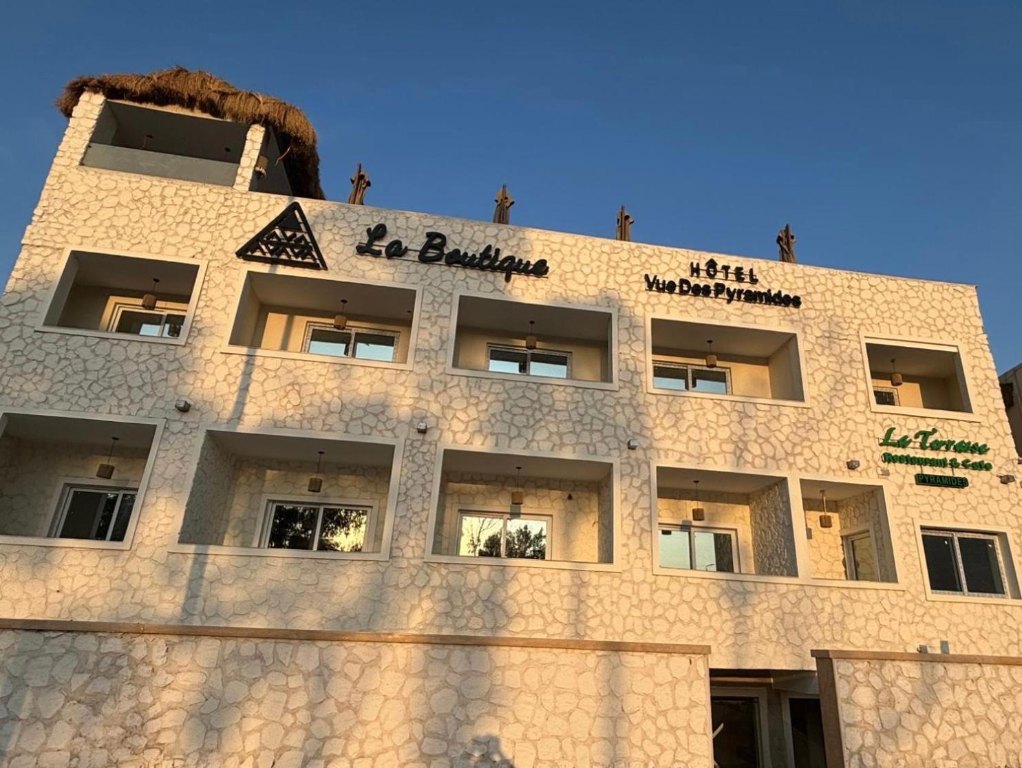 La Boutique Hotel - Vue Des Pyramides Kafret el-Gabal Dış mekan fotoğraf
