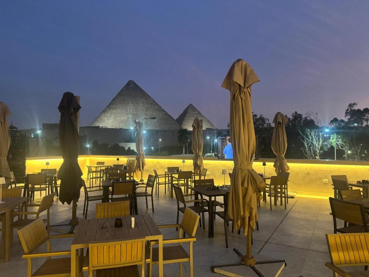 La Boutique Hotel - Vue Des Pyramides Kafret el-Gabal Dış mekan fotoğraf
