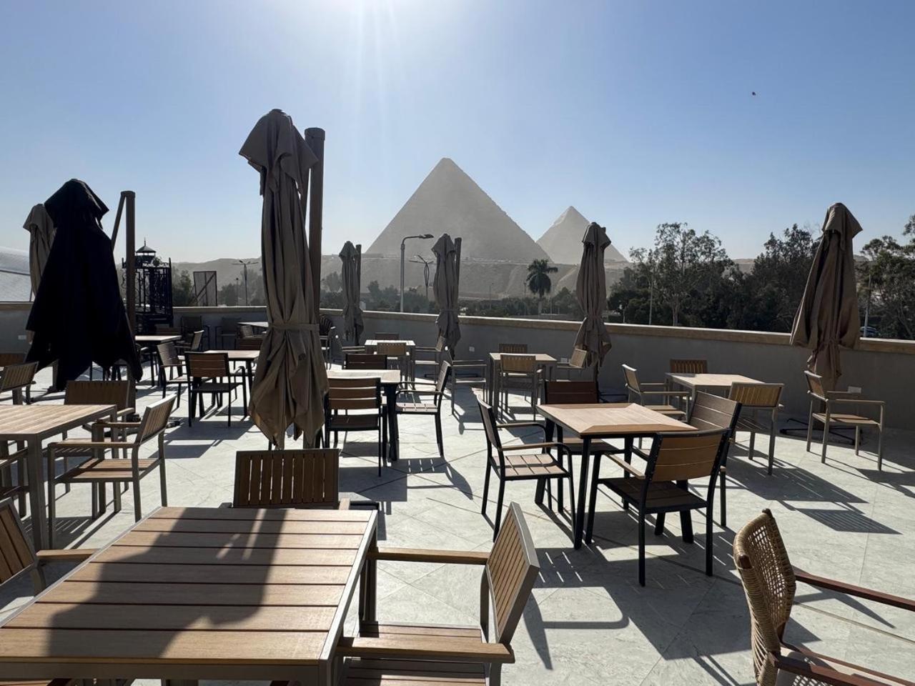 La Boutique Hotel - Vue Des Pyramides Kafret el-Gabal Dış mekan fotoğraf