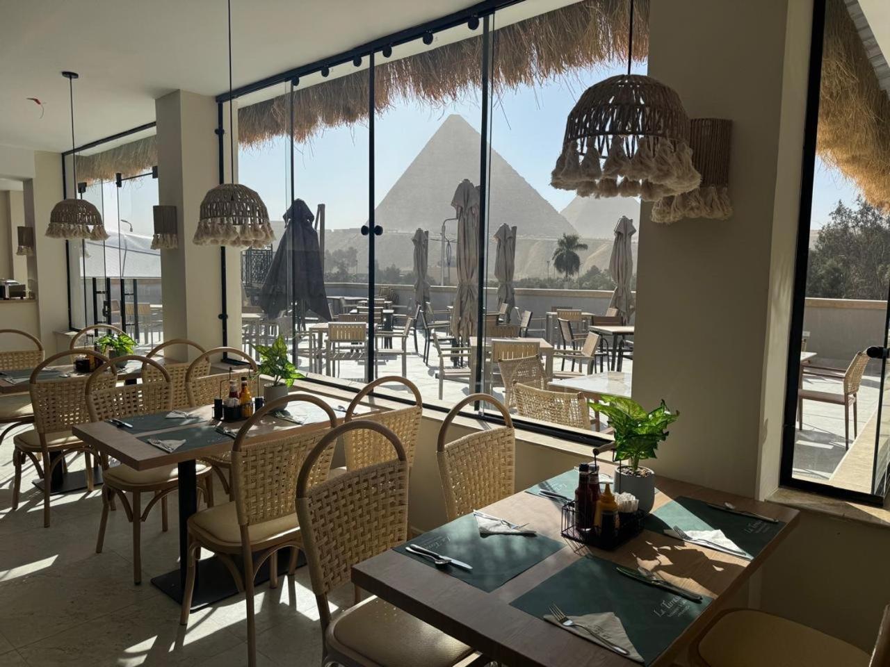 La Boutique Hotel - Vue Des Pyramides Kafret el-Gabal Dış mekan fotoğraf