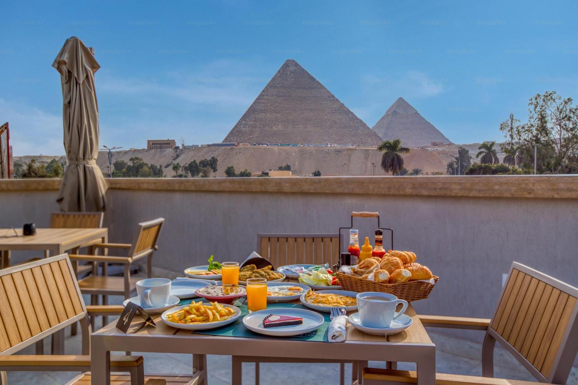 La Boutique Hotel - Vue Des Pyramides Kafret el-Gabal Dış mekan fotoğraf