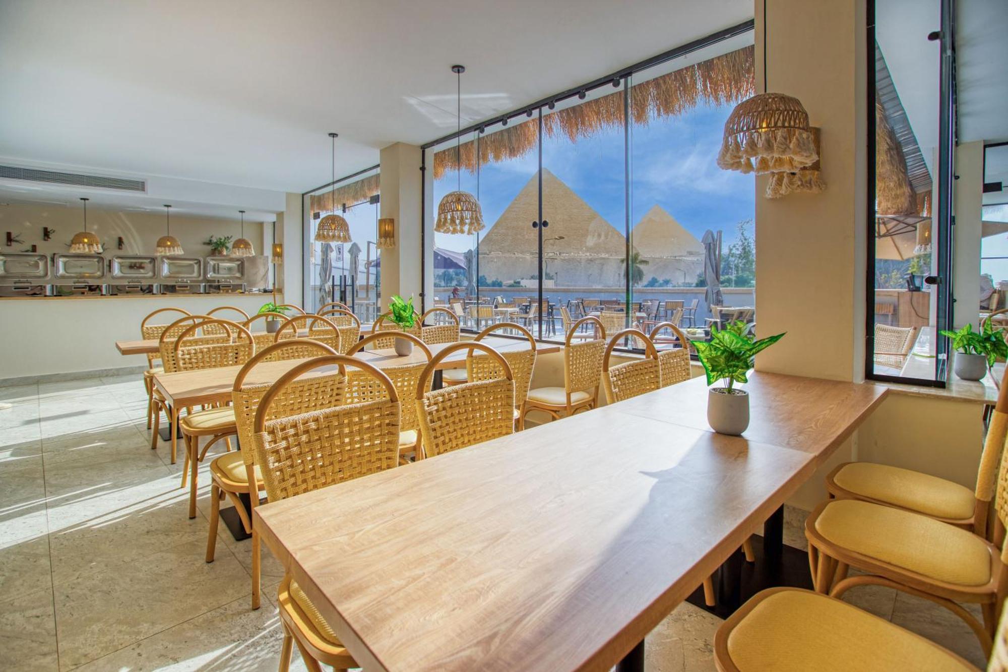 La Boutique Hotel - Vue Des Pyramides Kafret el-Gabal Dış mekan fotoğraf