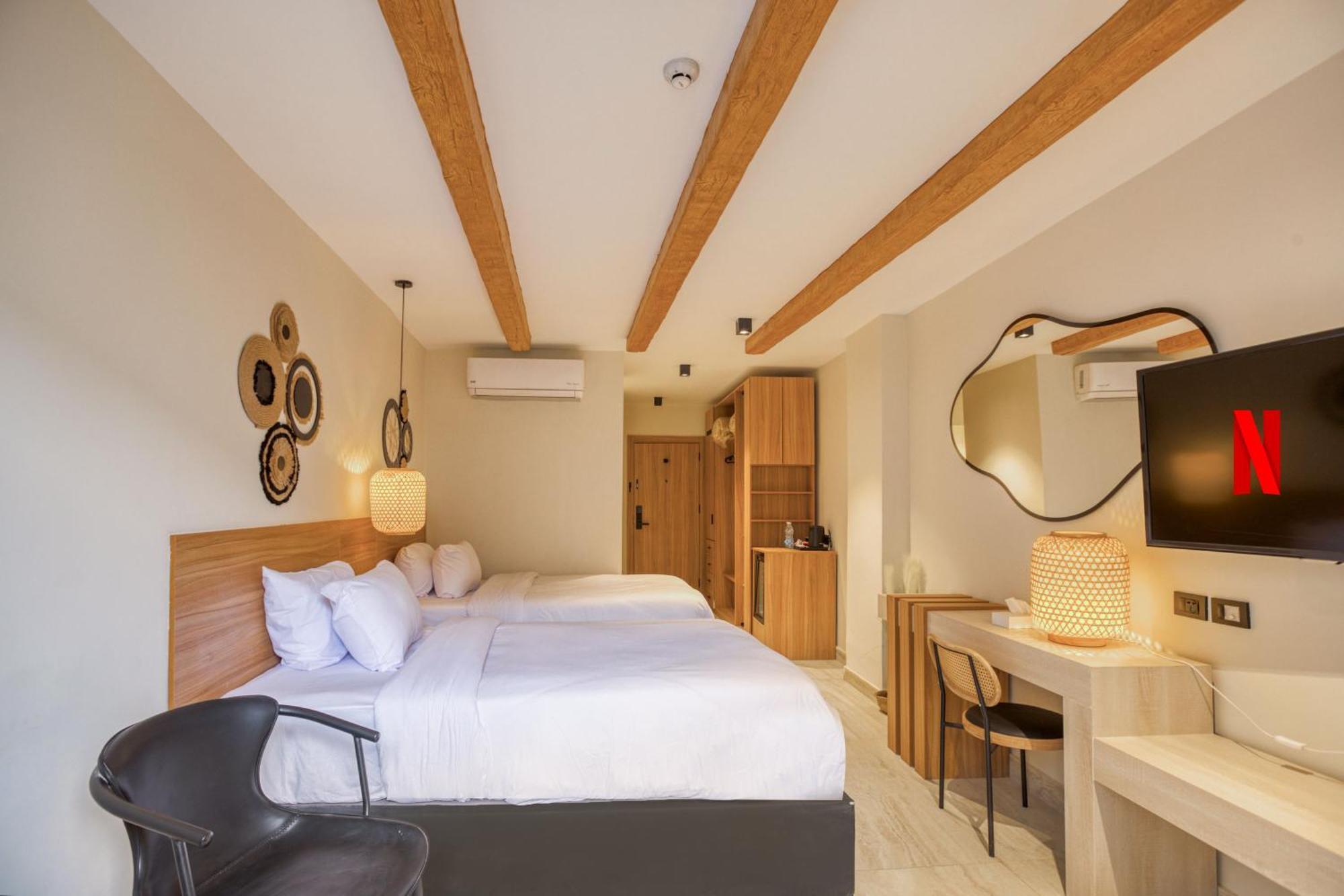 La Boutique Hotel - Vue Des Pyramides Kafret el-Gabal Dış mekan fotoğraf